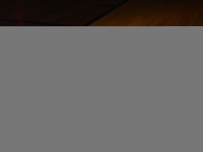 LaMelo Ball's purple and green basketball sneakers.